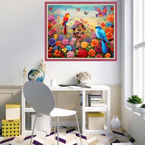Cross Stitch Stamped Full Embroidery Kits DIY 11CT Cotton Thread Printed DIY Needlepoint Kits Craft Needlework Set Cross