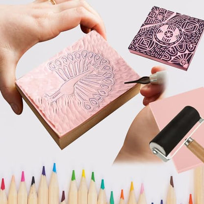 10 Pack Rubber Stamp Making Kit (10 Count)