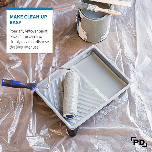 PD 9 Inch Paint Tray Liners (10 Count)