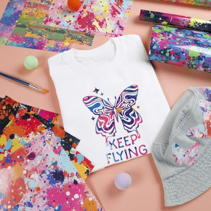 Splatter Heat Transfer Vinyl (10 Count)