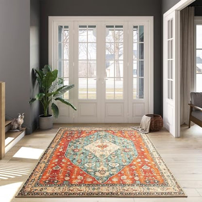 Felice Boho Tribal Square 6x6 Area Rug