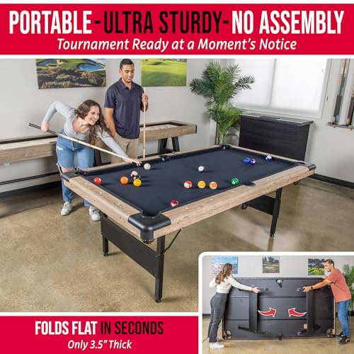 7 ft Portable Pool Table