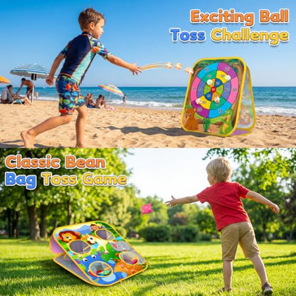 Animal Bean Bag Toss Game