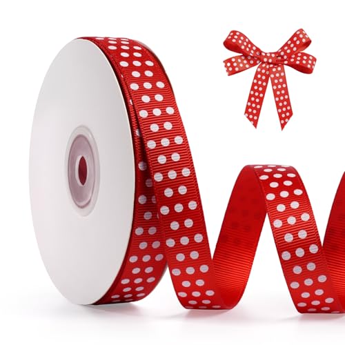 Polka Dot Grosgrain Ribbon 5