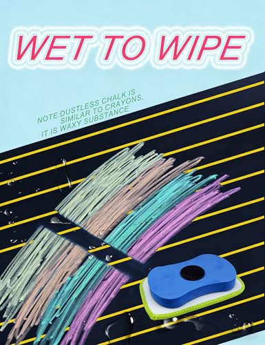 Dustless Chalk for Kids (18 Count)