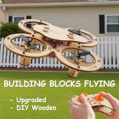 2026 New Diy Wooden Rc Drone Kit