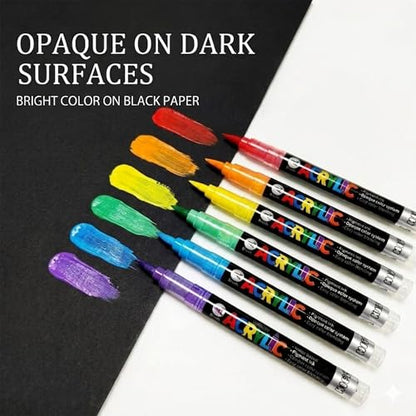 24 Colors Acrylic Paint Pens (35.2387 Ounce)