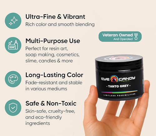 Pigments Premium Grey Mica Powder