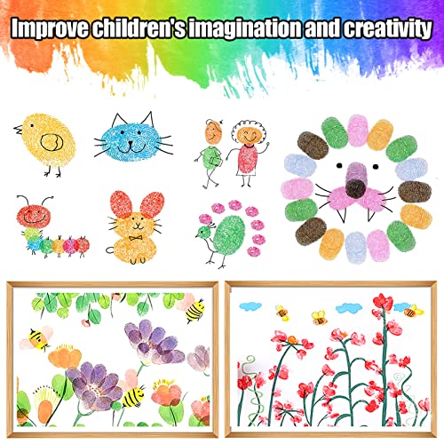 7" Large Ink Pad for Kids Classroom Must Haves Finger Paint