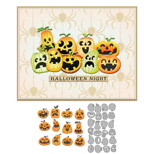 Halloween Clear Silicone stampReusable Stamp with Pumpkins