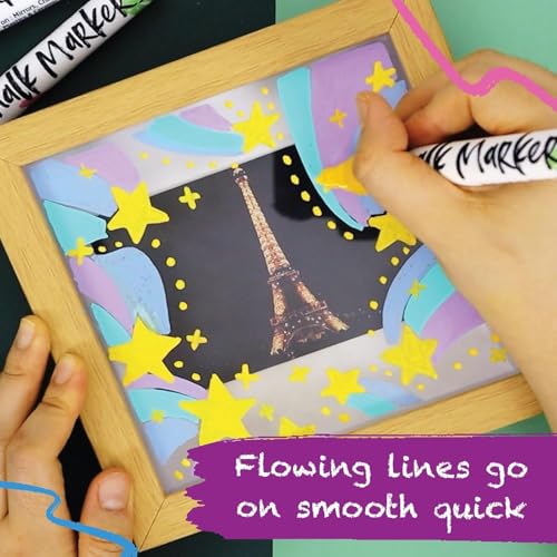 Liquid Chalk Markers for Chalkboard (20 Count)