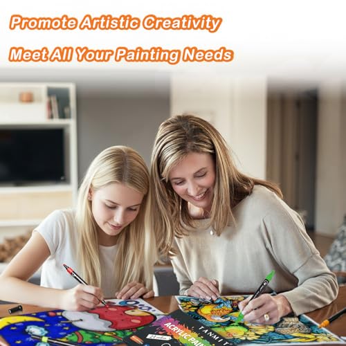 24 Colors Acrylic Paint Markers (24 Count)