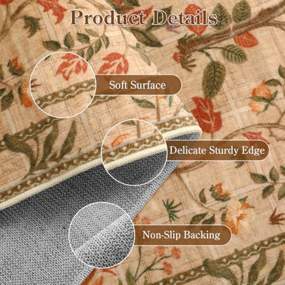 Boho Hallway Runner Rug 8 ft