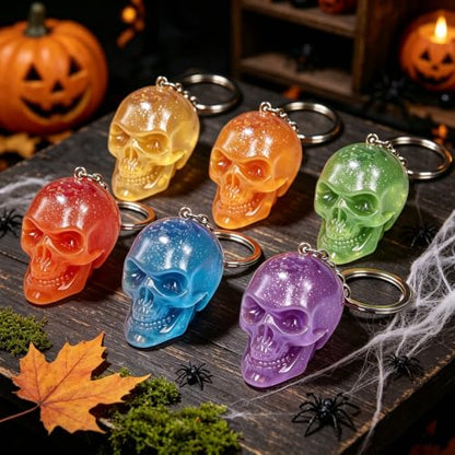 Small Skull Silicone Molds (6 Count)