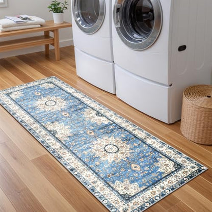 Felice Oriental Washable Runner Rug