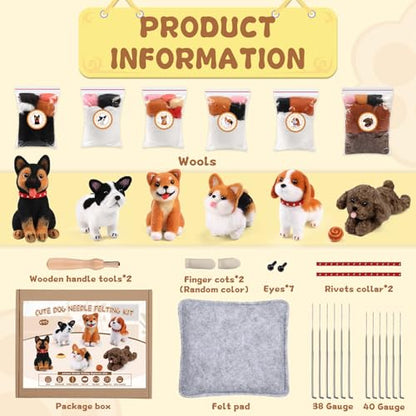 6 Pcs Needle Felting Kit