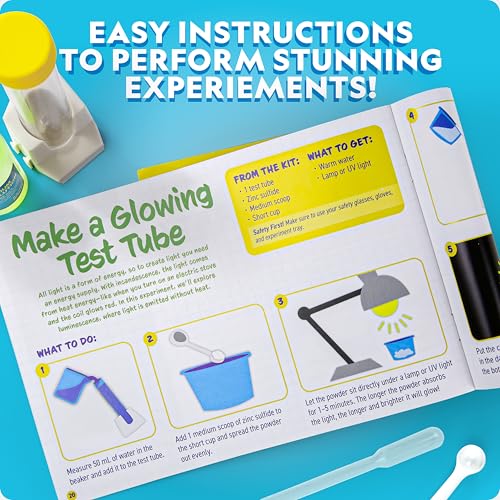 Chemistry Set with 45 Experiments for Kids 8