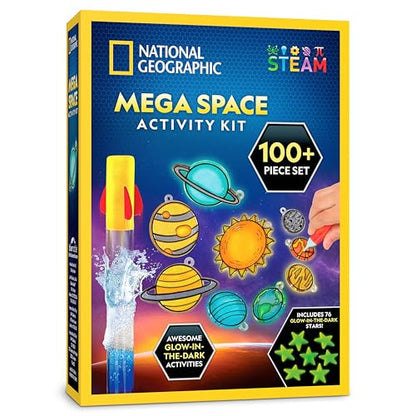 National Geographic Mega Space Science and Craft Activity Kit for Kids