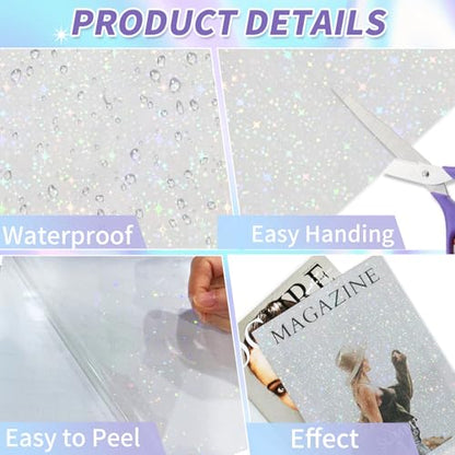 36 Sheets Holographic Sticker Paper