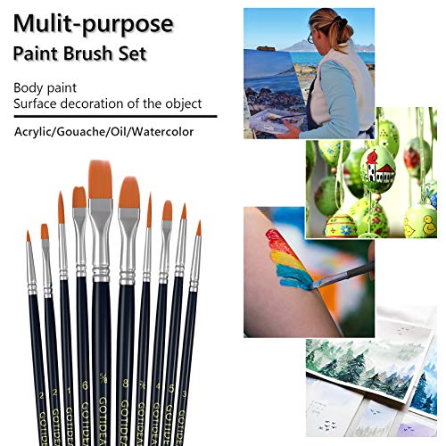 Paint Brushes (10 Count)