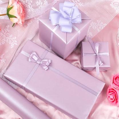 Lavender Color Matte Wrapping Paper (46.58 Sq Ft)
