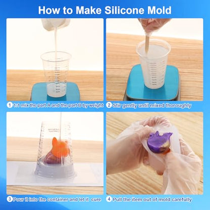 Silicone Mold Making Kit (210 Ounce)