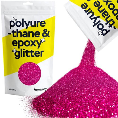 Resin Glitter Dark Rose Pink 100g Microfine (3.5274 Ounce)