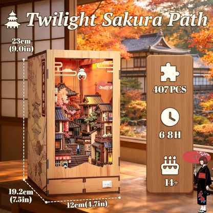Japanese Book Nook Kit Miniature House