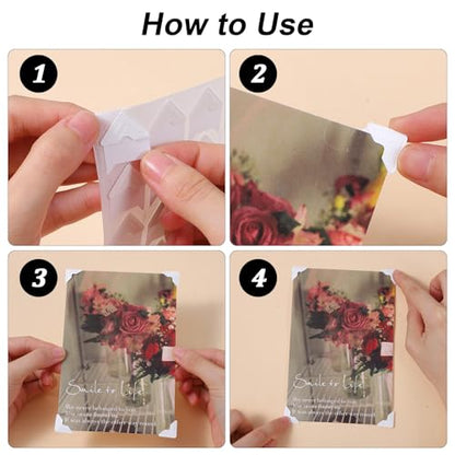 600pcs Scrapbook Photo Corners