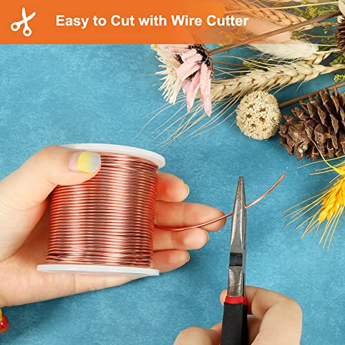 164ft 15 Gauge 1.5mm Aluminum Wire Copper Bendable for Jewelry