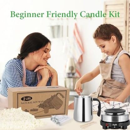 Candle Making Kit with Wax Melter