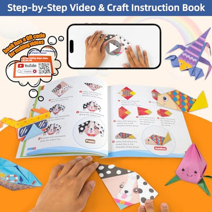 Origami Paper Kit for Kids (152 Count)