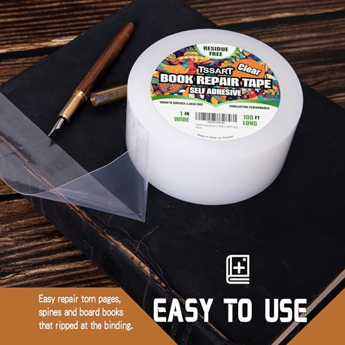 Clear Book Repair Tape