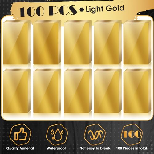 100 Pcs Metal Business Cards Aluminum Laser Engraving Blanks