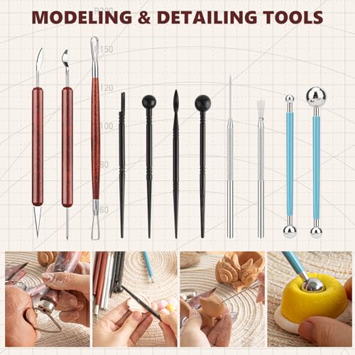 23PCS Clay Tools Sculpting
