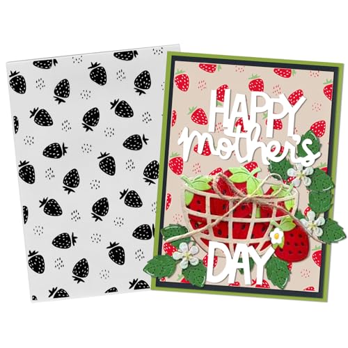 3D Textured Embossing Folders for Card Making