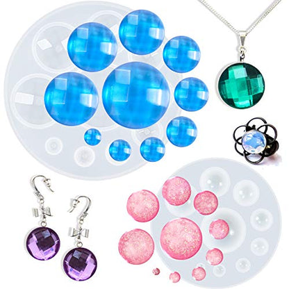 Mini Dome Cabochon Gemstone Pastry Silicone Mold for Cake Decoration