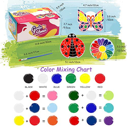 Paint Your Own Stepping Stones (5 Count)