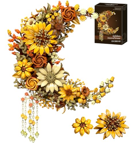 Gloden Moon Flower Building Set