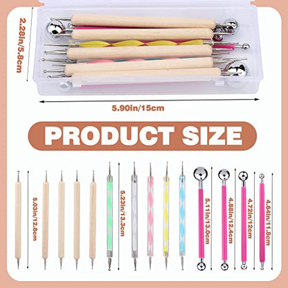 14 PCS Dotting Tools Ball Styluses Dotting Tools for Painting