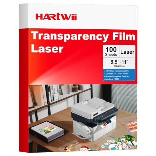 Laser Transparency Film (100 Count)