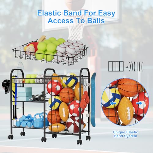 Sports Equipment Storage Rack
