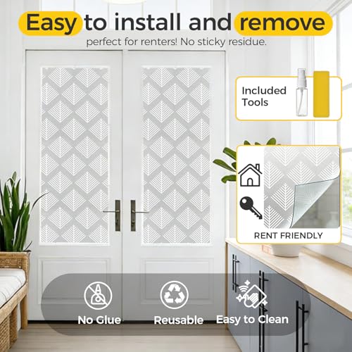 Window Privacy Film Decorative Non