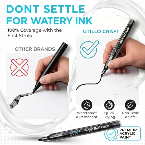 Black Paint Pen (8 Count)