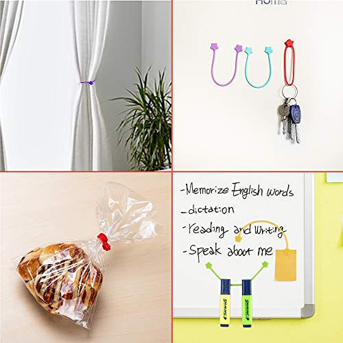 Reusable Silicone Twist Ties (7 Count)