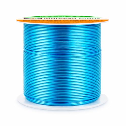 22 Gauge Vivid Sky Blue Anodized Aluminum Craft Wire (100 Foot)