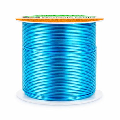 22 Gauge Vivid Sky Blue Anodized Aluminum Craft Wire (100 Foot)