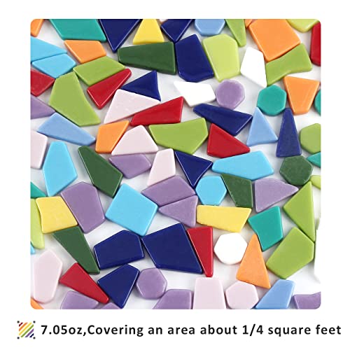 Mosaic Tiles for Crafts Bulk (7.05 Ounce)