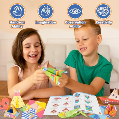 Origami Paper Kit for Kids (152 Count)