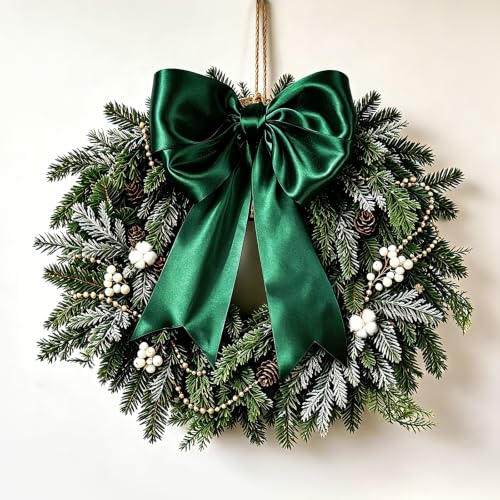 Dark Green Ribbon 4 Inch x 10 Yards Double Faced
